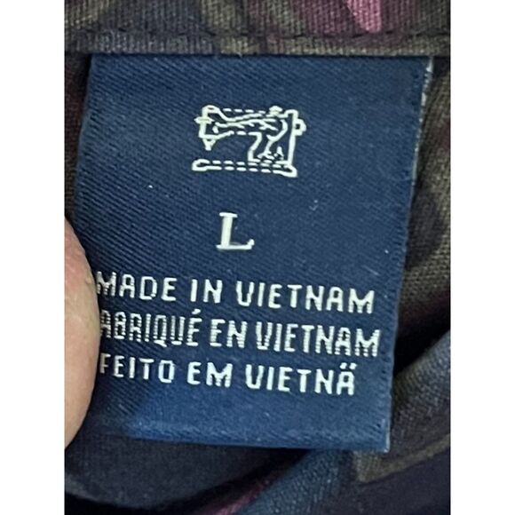 Scotch & Soda Multicolor Floral Long Sleeve Button Up Shirt Top Mens Size Large - Picture 5 of 11